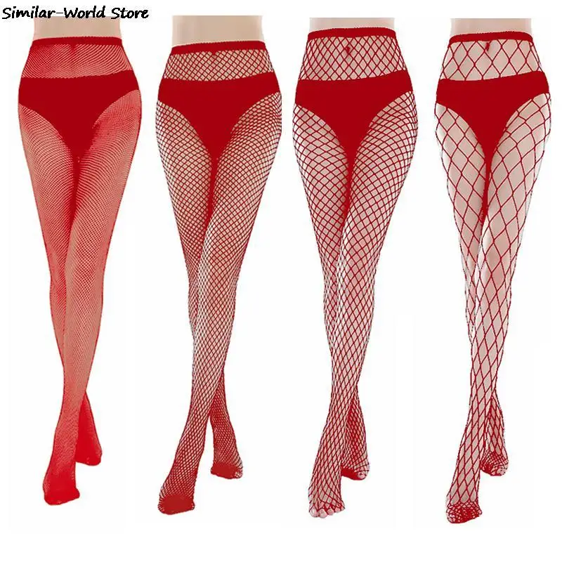 Модные сексуальные сетчатые черные женские колготки чулки в Корейском стиле