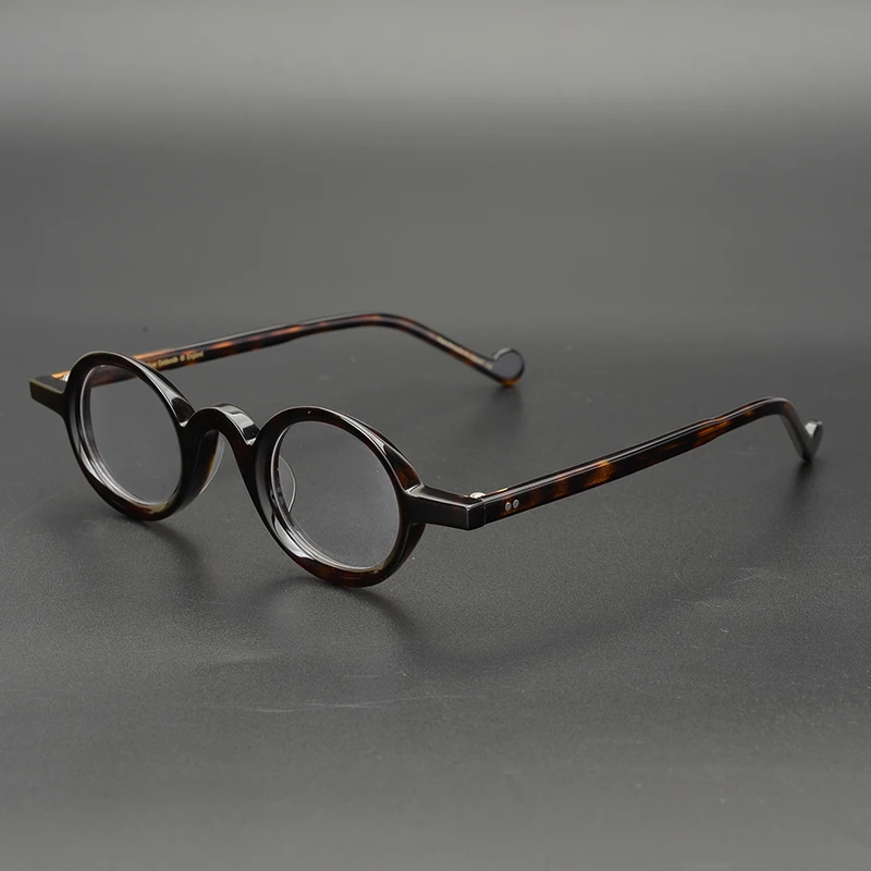 

Японские ацетатные высококачественные оправы для очков мужские модные овальные очки по рецепту женские Черепаховые ретро очки с чехлом
