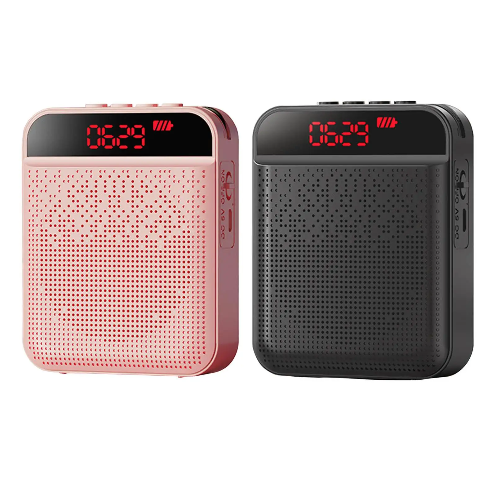 

Amplifier Bluetooth 5.0 Rechargeable Microphone Headset FM Radio for Coaches Teacher Yoga Classroom