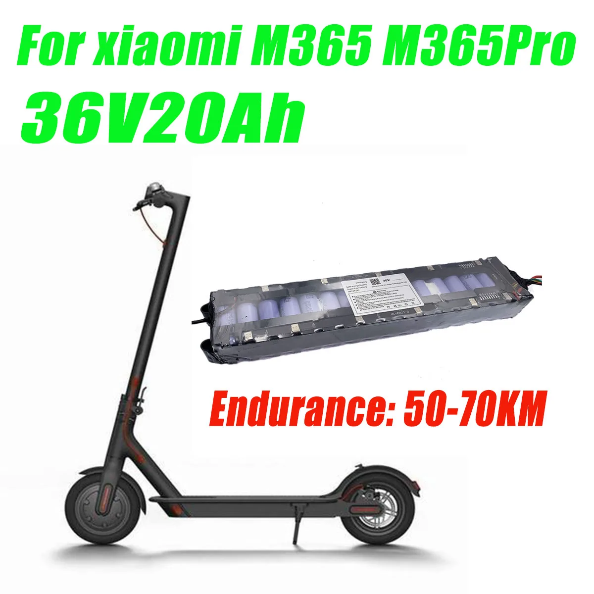 

Samsung Battery Pack 36V20Ah Is Suitable for Original Xiaomi M365 Electric Scooter Battery 36V7.8AH 10Ah with Communication Line