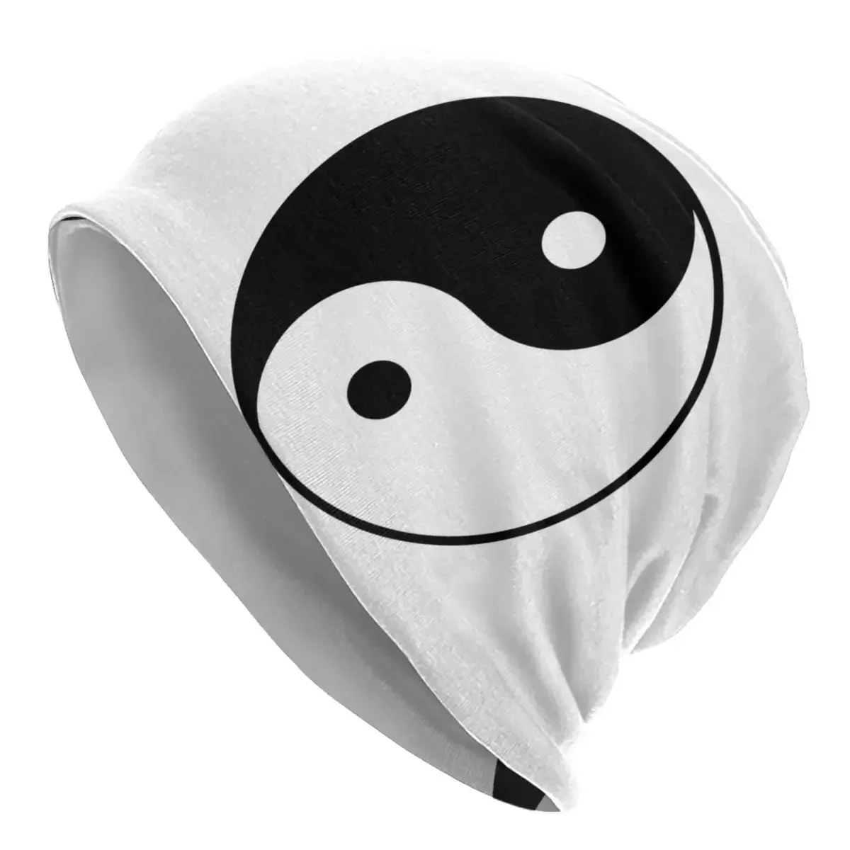 

Asian Yin Yang Symbol Men Women Adult Beanies Caps Knitted Bonnet Hat Warm Hip Hop Autumn Winter Outdoor Skullies Hats