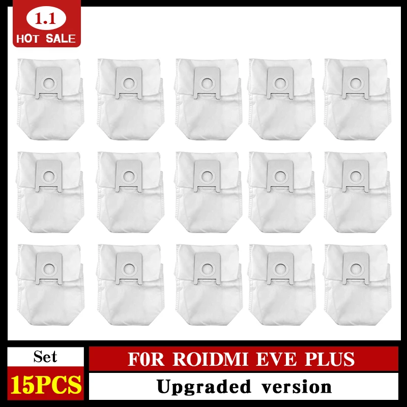 

Dust Bag Roidmi EVE Plus Accessories Robot Vacuum Cleaner Main Brush Mop cloth Bag for vacuum cleaner Replacement parts