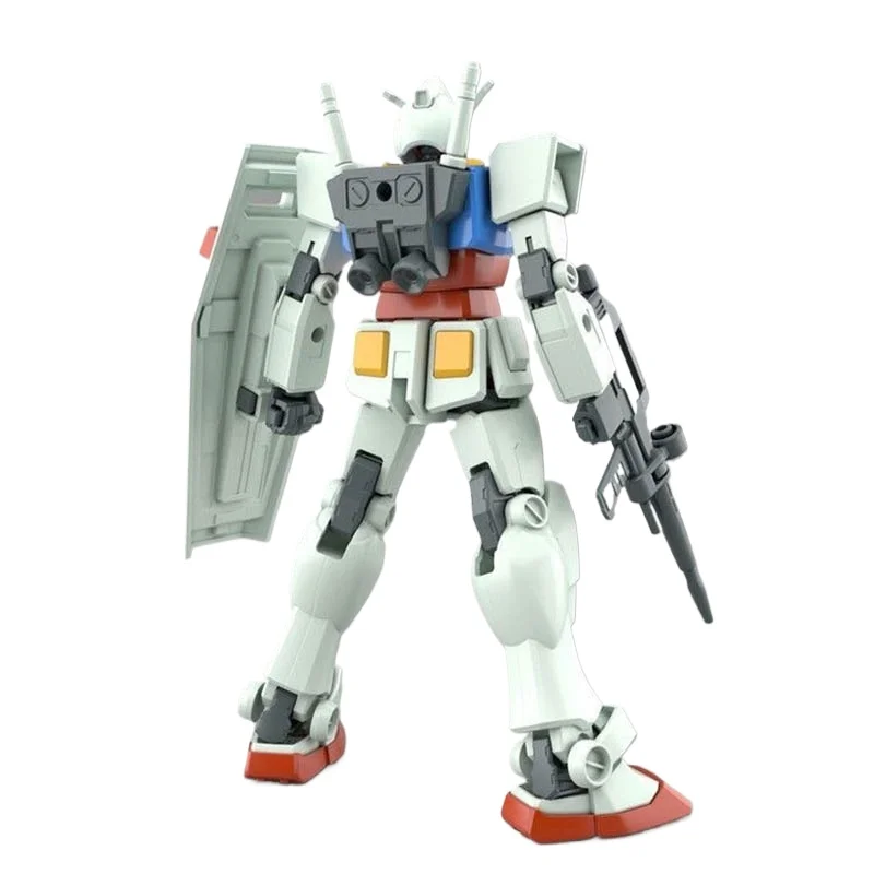 Фото Оригинальная модель Gunpla Bandai EG 1/144 начального уровня RX-78-2 Strike Nu Lah Gundam, фигурки персонажей, пластиковый сборный набор, игрушки, подарки. №5