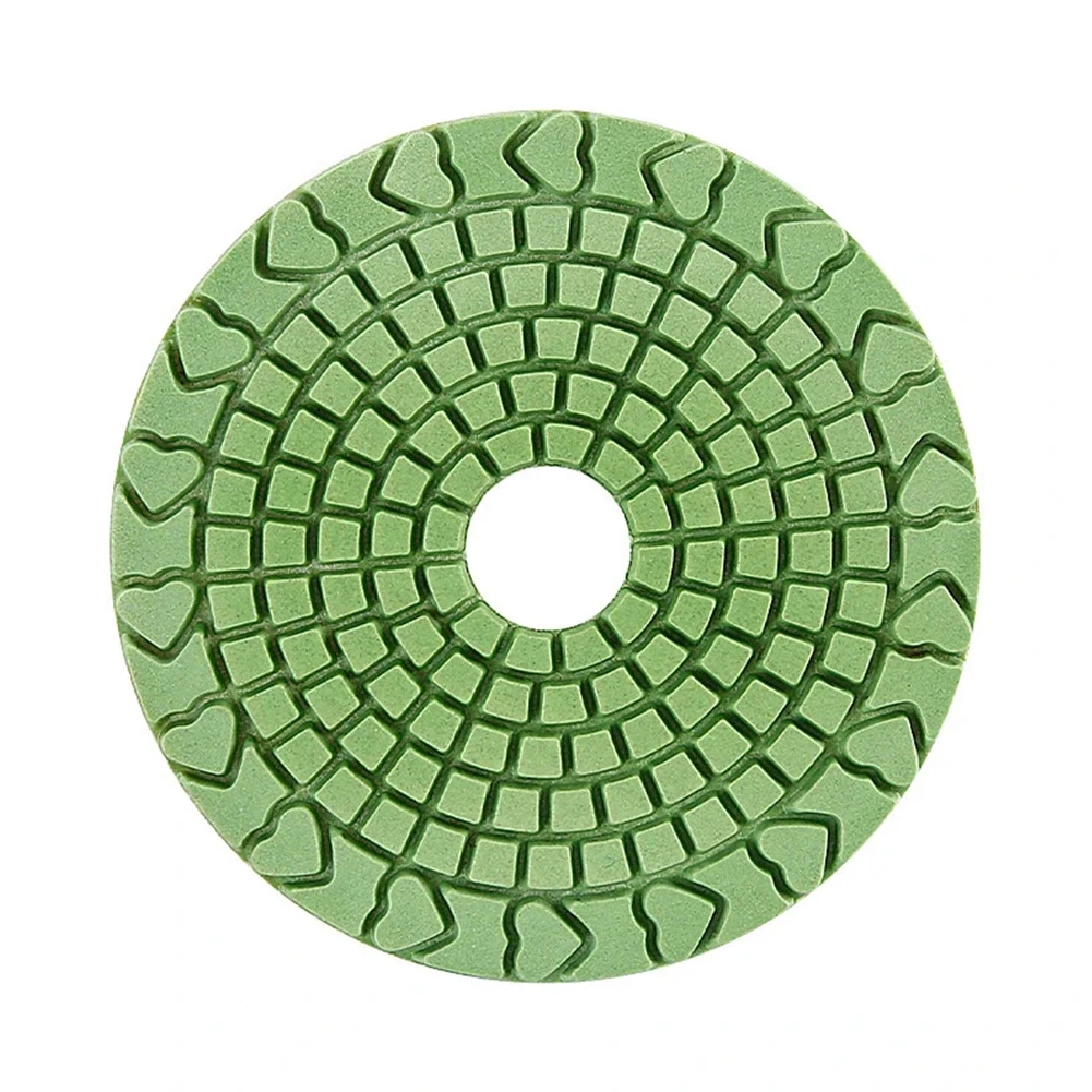 

1PC Diamond Polishing Pad 4 Inch 100mm Wet Buff Disc Abrasive For Granite Marble Concrete Buffing Grinding Wheel