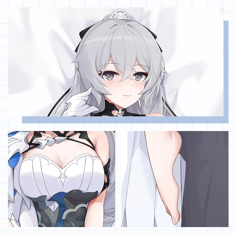 Чехол для подушки Honkai Impact 3 Броня зайчик дакимакура косплея 2 в 1