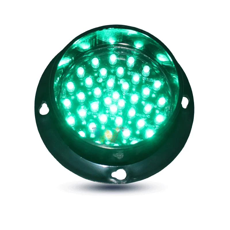 

12 В постоянного тока или 24 В постоянного тока, Водонепроницаемая мини-лампа 82 мм, зеленый светодиодный мигающий светофор