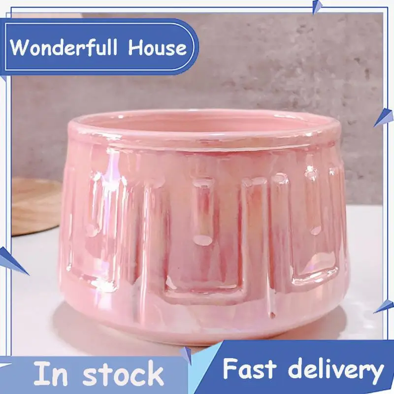 

For Small And Medium-sized Plants Plant Flower Pot For Home Decoration Desktop Ornament Exquisite Ceramic Flowerpot Multipurpose
