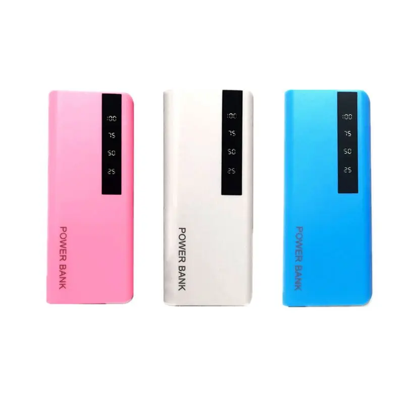 

5x18650 Power Bank Battery Box Dual USB Mobile Phone Charger DIY Charging Holder with Digital Display Screen 프라모델