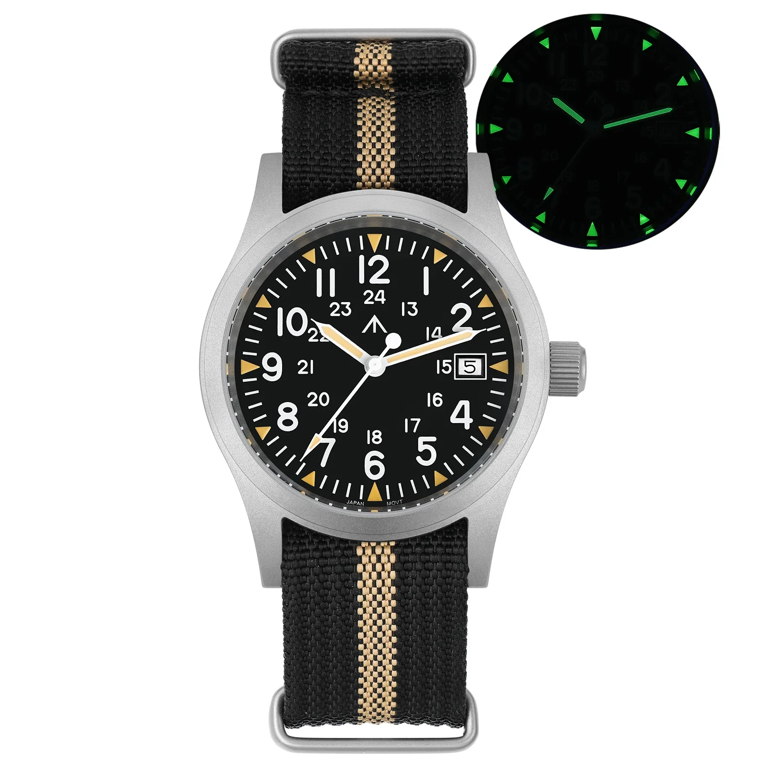 Militado ML05 кварцевые часы 38 мм