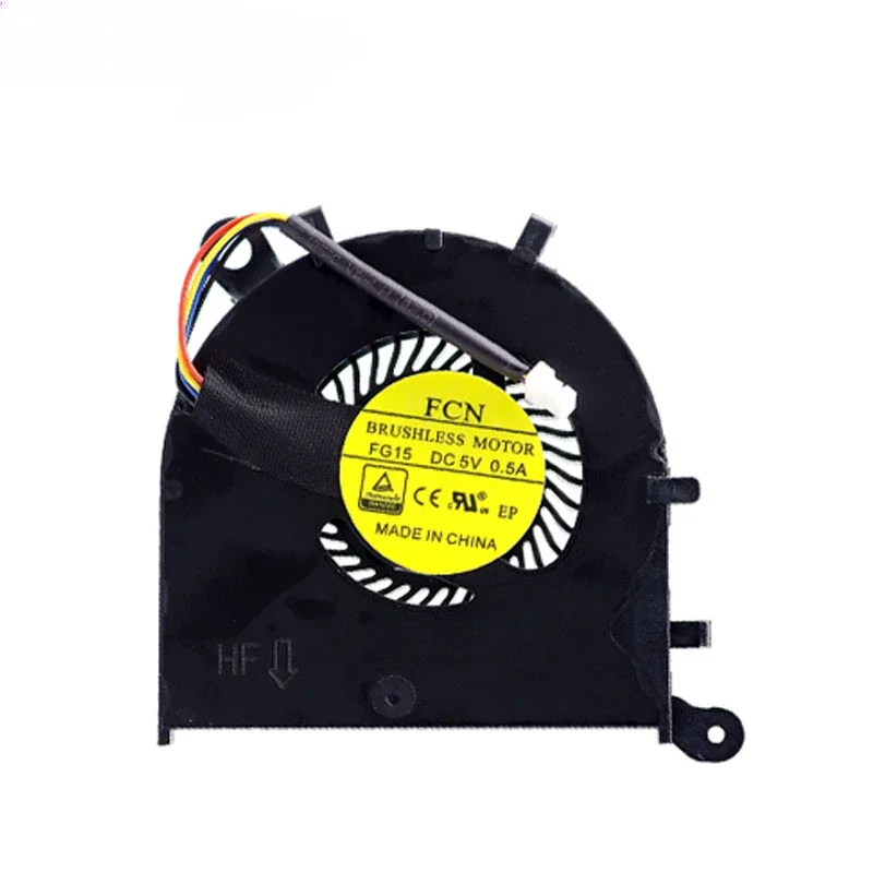 Вентилятор охлаждения процессора 0XHT5V XHT5V W0J86 0W0J86 Замена для Dell XPS 13 9343 9350 9360 P54G