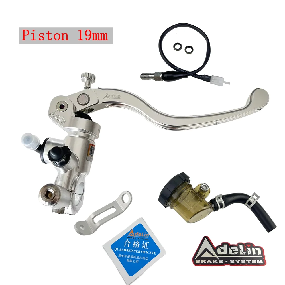 

Adelin PX1 красное золото 14 мм 15 мм 16 мм 17,5 мм 19 мм мотоциклетный насос тормозной муфты, рычаг главного цилиндра, ручка для Yamaha Kawasaki