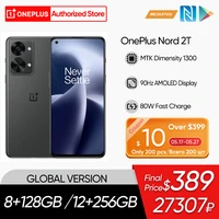 OnePlus Nord Global Version MTK Dimensity 1300 Smartphones 8GB 128GB Mobile Phone 80W Fast Charge 90Hz AMOLED 50MP Camera