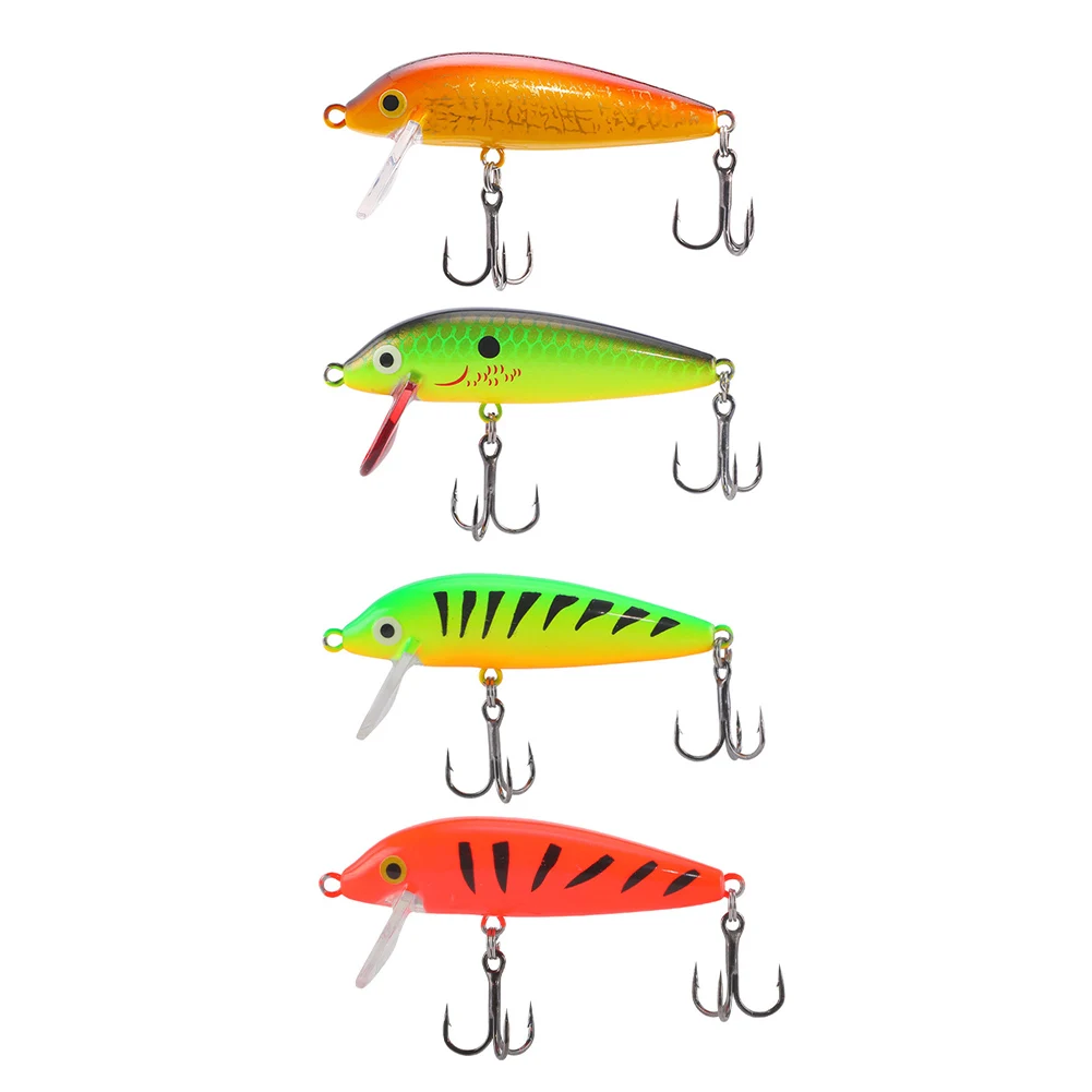 

1pcs 5g/5cm Artificial Bait Minnow Fishing Lure Bass Crankbait Tackle Wobbler Luminous Bionic Fake Baits Hard Lure Fishing Pesca