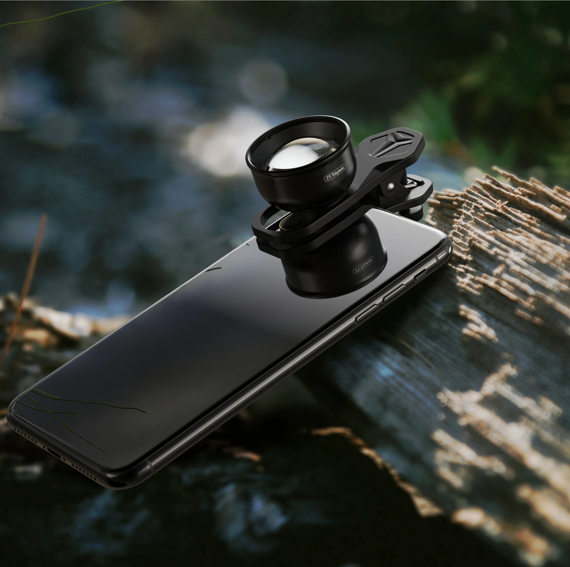 HD 2x wide-angle lens for phone zoom telephoto camera lens to sporting event,concert,or capturing wildlife Smartphone accessorie