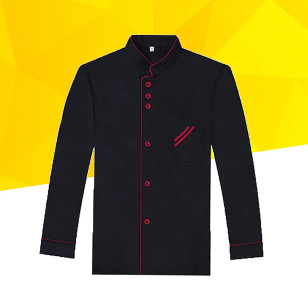 

Long Sleeve Unisex: Long Sleeve Chef, Black Summer Overalls For Women, Restaurant Kitchen for Bakery Service
