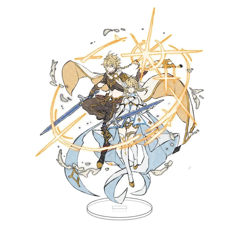 Ударопрочный брелок Genshin женский акриловая фигурка Hu Tao высокого качества милый