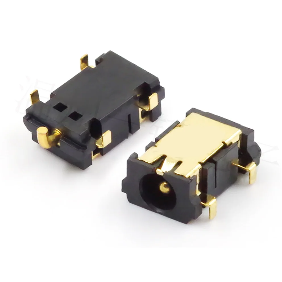 10 adet yepyeni Mini 1.3 MM DC güç JACK güç soket arayüzü 3.6*1.3mm lavabo plaka 0.8 1.3 Laptop Notebook Tablet PC için