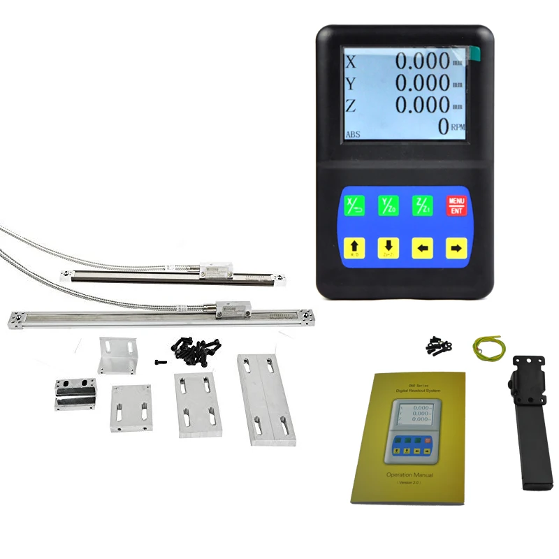 

LCD Screen Dro Digital Readout Slim Digital Display for Home Use with Linear Glass Scale