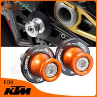 for ktm 890 adventure 890 adv 890adventure 890adv motorcycle accessories cnc swingarm slider spools 10mm stand screws cover 2021