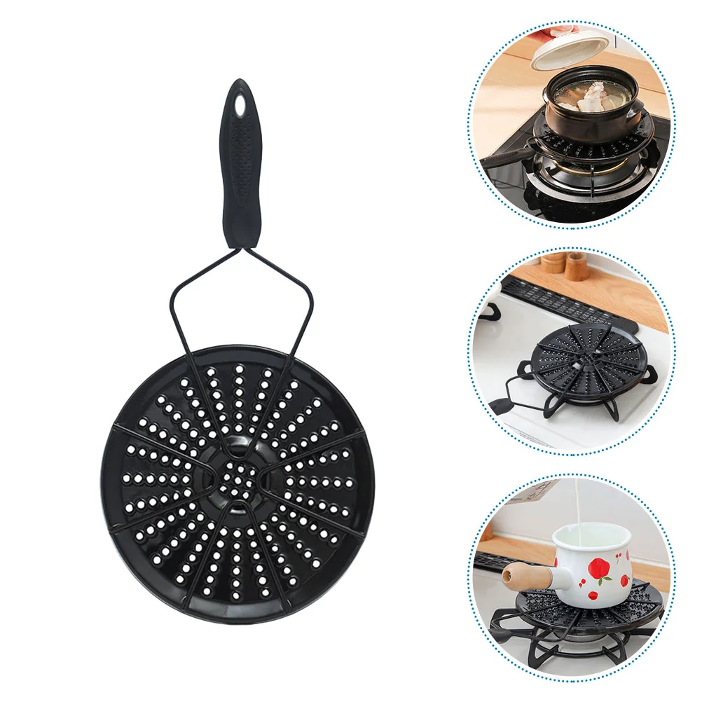 

Heat Conduction Plate Gas Stove Protector Converter Disk Induction Thermal Guide Glass Pans