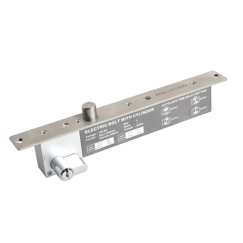 

HIKVISION DS-K4T600C Fail Secure Electric Bolt W/Cylinder