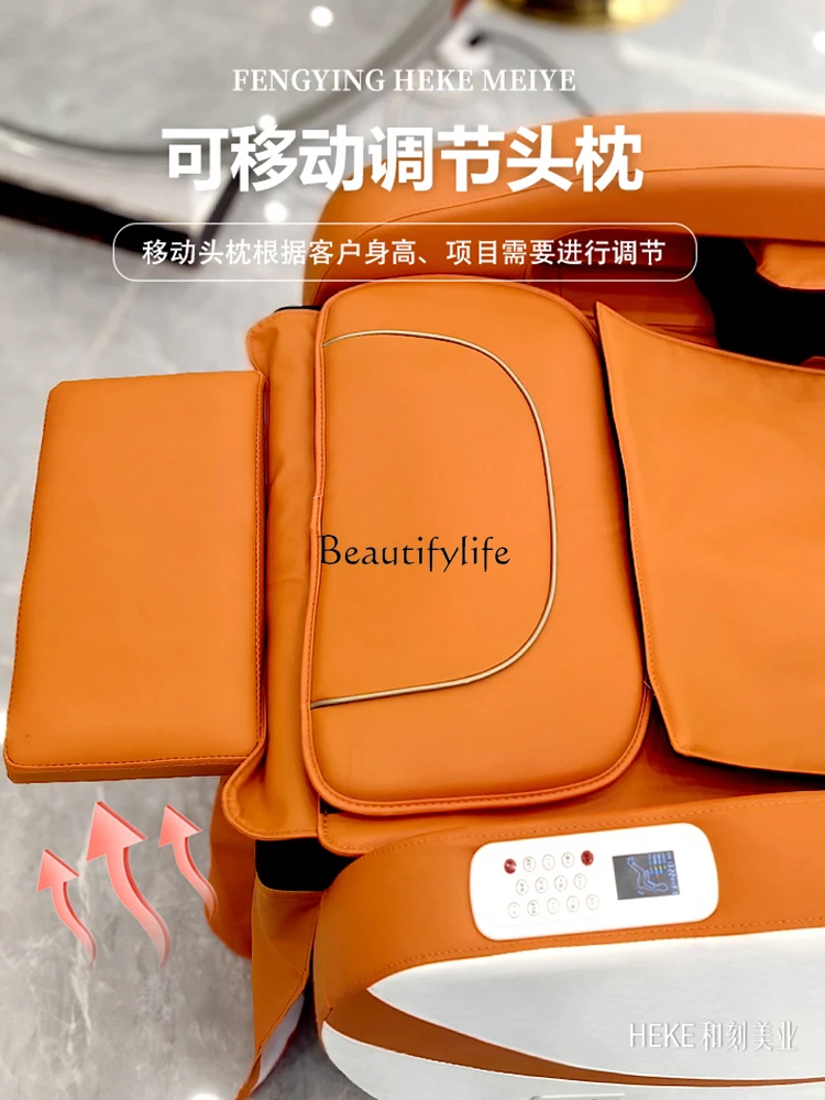 Высококачественная автоматическая кровать для мытья лица из цельного дерева