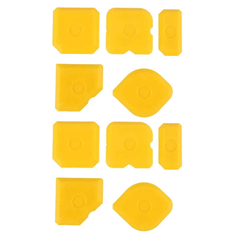 

10Pcs Scraper Tool Kit Grouting Set Smoothing Trowel Grout Remover Silicone Joint Joint Filler Smoothing Spatula