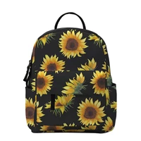 2022 new 3d hd printing flower pattern backpack student kawaii school bags women waterproof mini backpack sac for girls boys