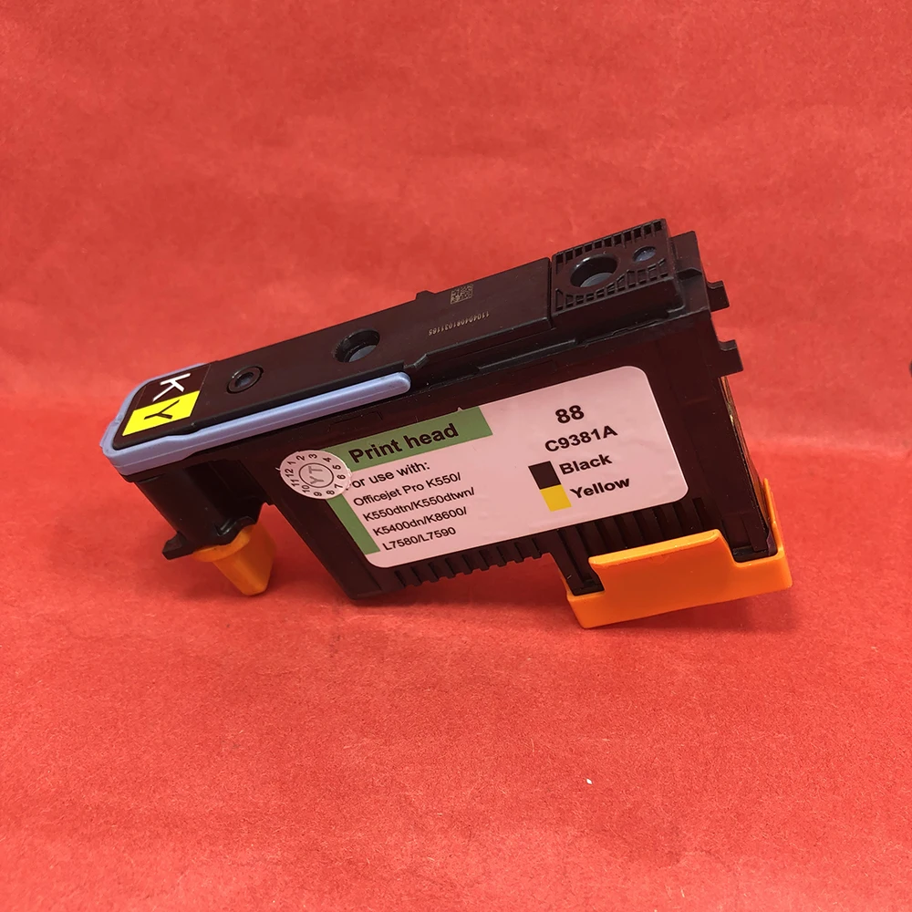 Печатающая головка YOTAT для HP 88 C9381A C9382A печатающая Officejet Pro K550/K550dtn/K550dtwn/K5400dn/K8600/L7580 |