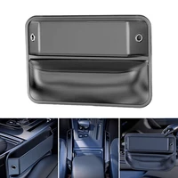 universal with charging hole cargo storage car organizer box phone holder organizer container auto gap catcher