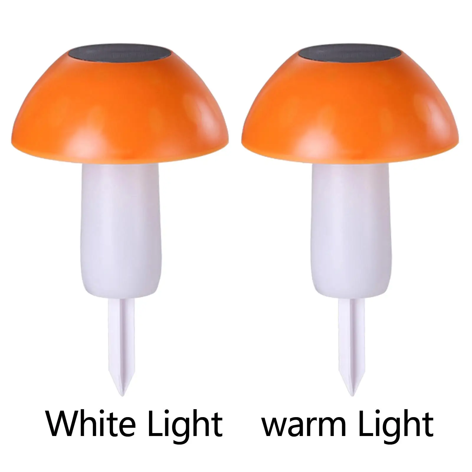 

Lawn Lamp Decorations Mushroom Shaped Waterproof Ornament Solar Fairy Lights LED for Backyard Pathway Landscape Ground Garden