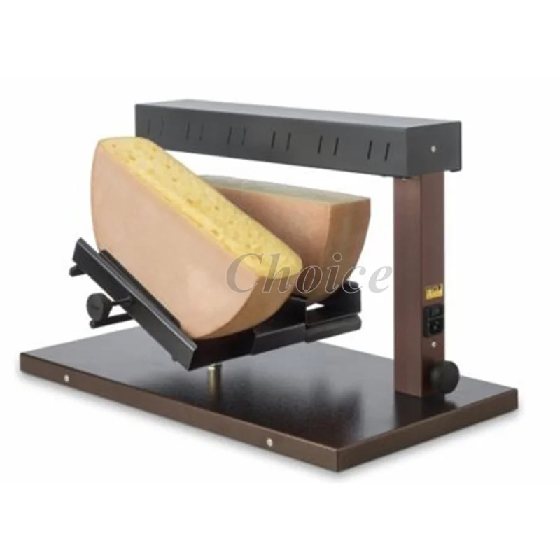 

Commercial Half Wheel Raclette Cheese Melter Grill Electric Cheese Heating Melter Machine for Butter Heater Baking Machine