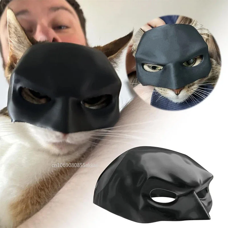 Прохладная маска кошки черная летучая мышь косплей Хэллоуин праздничная