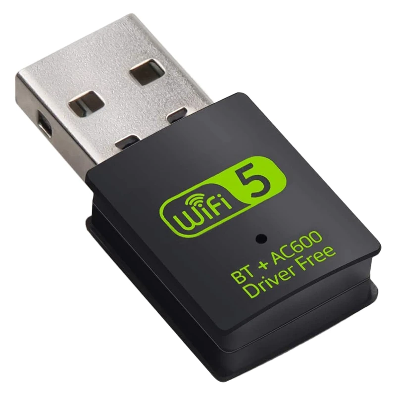 

USB Wi-Fi адаптер 2,4 ГГц/5 ГГц, 600 Мбит/с, Bluetooth