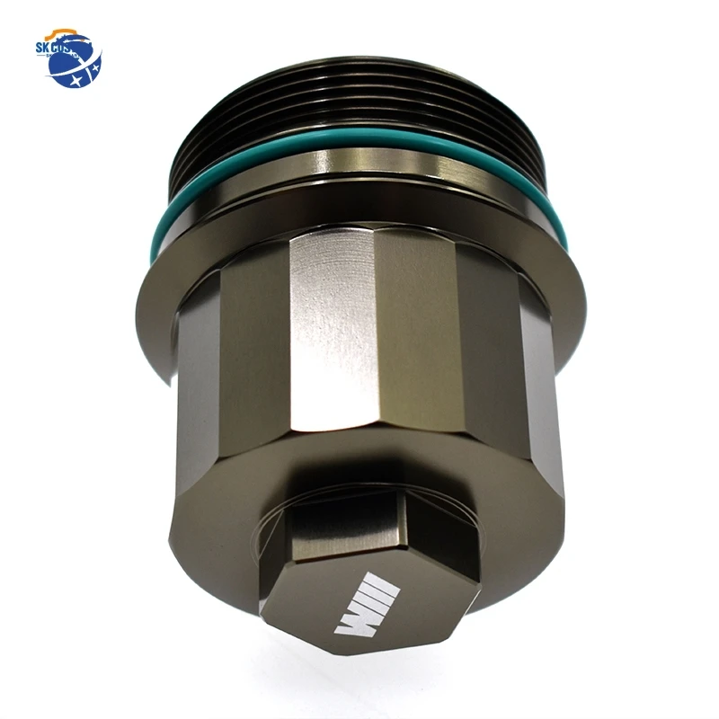 Для B * MW B57 B58 корпус масляного фильтра двигателя крышка заготовки алюминиевый