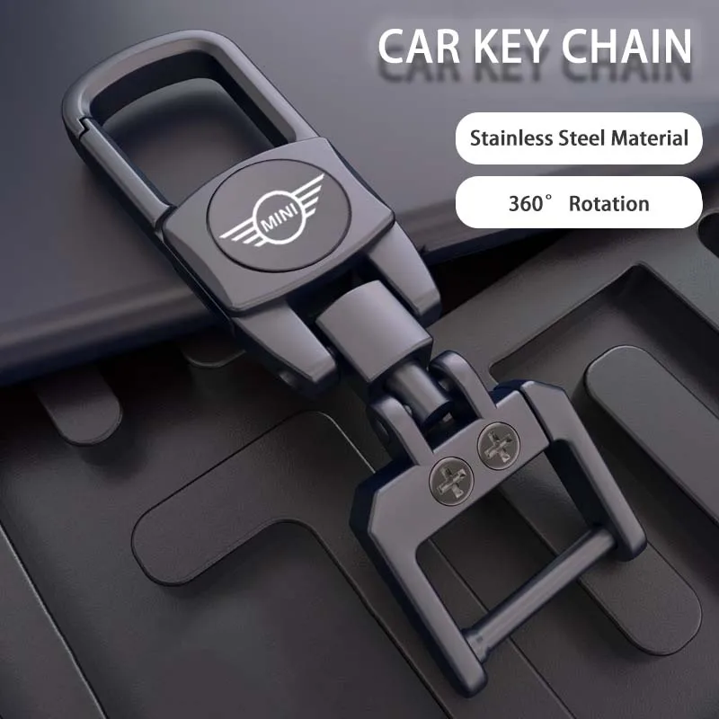 

Car Keychain DIY Pendant Key Chain Holder Key Car Trinket Keyring For Mini Cooper S JCW R55 R56 R50 R53 R60 F55 F56 Countryman
