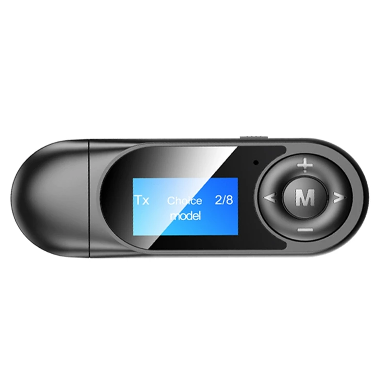 

4 in 1 Wireless Bluetooth 5.0 Receiver USB Adapter 3.5mm AUX Jack Audio Receiver/Transmitter for TV PC Car Headphones