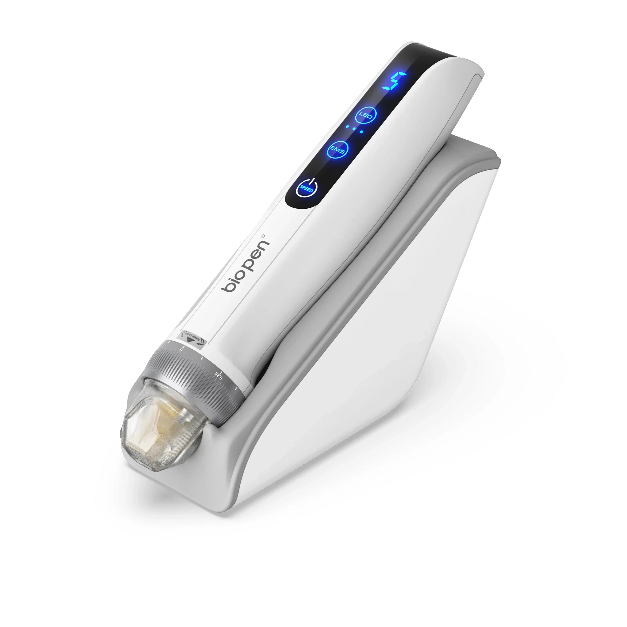 Новинка оптовая продажа миниатюрная ручка Ems Bio Q2 со светодиодной подсветкой