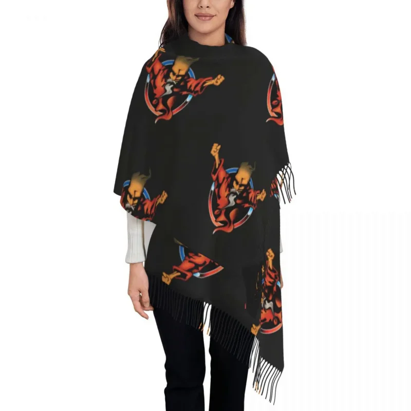 

Шарф унисекс с логотипом Thunderdome, на осень/зиму