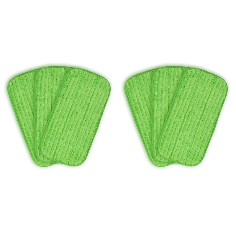 

6 шт., швабра из микрофибры для сухой и влажной уборки