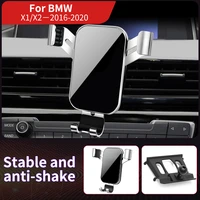 car mobile phone holder gps gravity navigation bracket for bmw x1 x2 f39 f47 f48 f49 2016 2020 car accessories