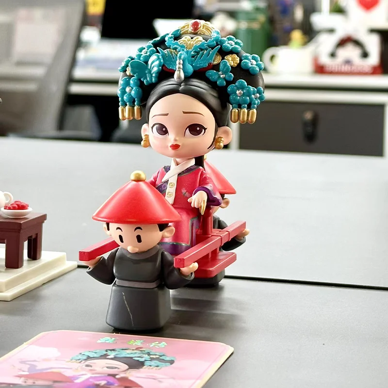 Zhen Huan Chuanxi Noble Consort Hua Fei Nian Shi Lan Series слепая коробка официальная ручная работа кои