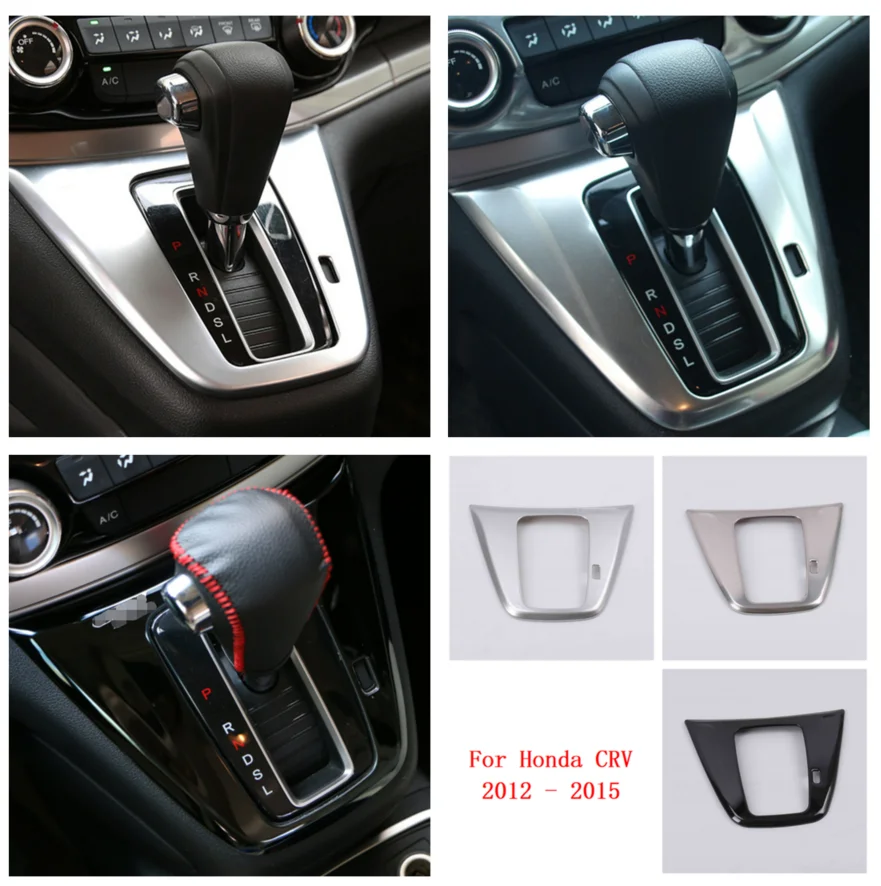 

For Honda CR-V CRV 2012- 2015 Accessories Car Interior Transmission Shift Stalls Gear Frame Cover Trim Decoration Panel