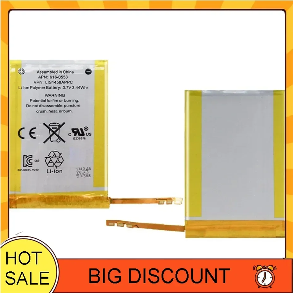 Аккумулятор для плеера Apple IPod Touch 5th 4th 6th 5 5g 6 6g 4 4g 616-0621/LIS1495APPCC 616-0553/LIS1458APPC A1641