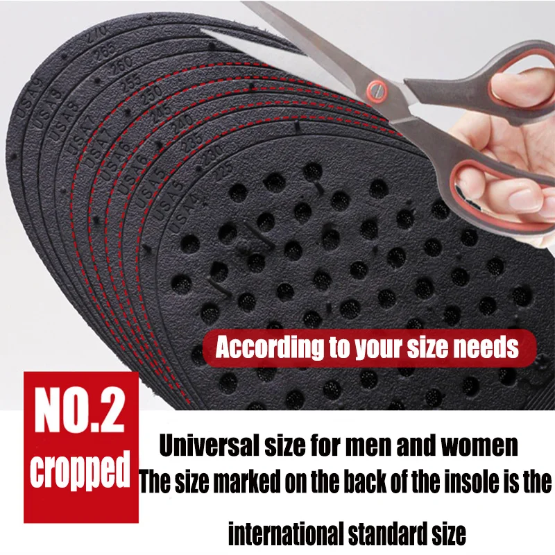 New Invisible Height Increase 3-9cm Insole Cushion Height Adjustable Shoe Heel Insoles Insert Taller Support Absorbant Foot Pad