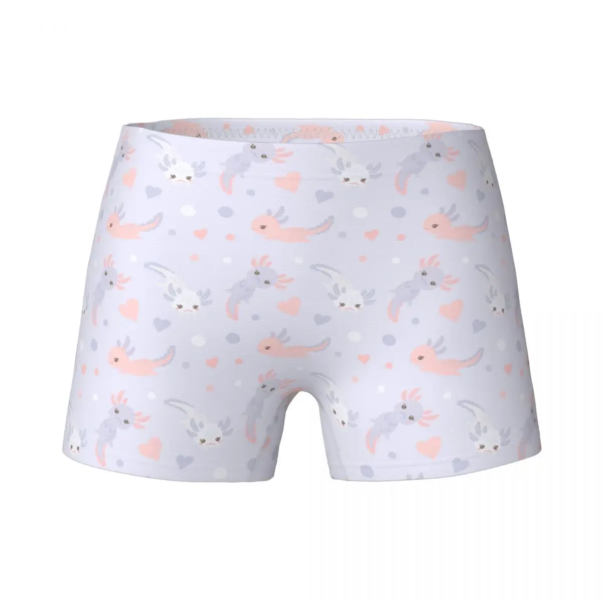

Youth Girls Axolotl Sea Animal Boxer Children's Cotton Underwear Kids Teenagers Pink Underpants Soft Briefs For 4-15Y