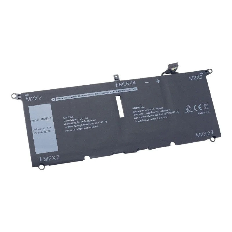 Фото Аккумулятор для ноутбуков Dell XPS 13 9380 9370 7390, Dell Inspiron 7390 2-в-1 7490 G8VCF H754V 0H754V P82GDXGH8, 52 Вт·ч №2