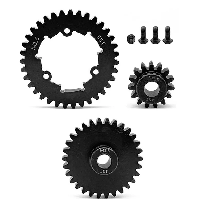 

Универсальное среднее углеродистое стальное зубчатое колесо 35T для 1/5 X-Maxx 6S 8S MONSTER TRUCK-77076-4, новые аксессуары для радиоуправляемых автомобилей