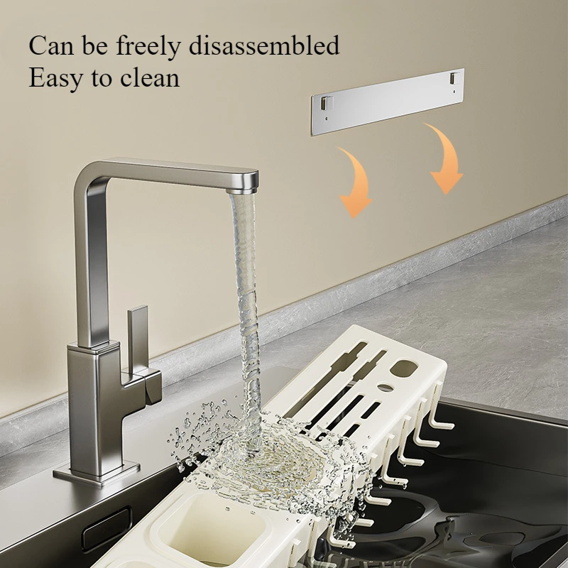 Держатель для сушки кухонных ножей Bear без сверления многофункциональный