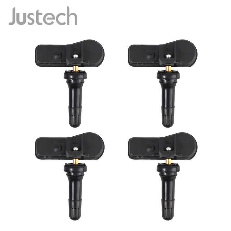 

Датчик давления в шинах Justech 52933-C1100, 4 шт., 433 МГц, запасная часть 433 МГц для неправильного датчика давления в шинах для Hyundai Tucson i20